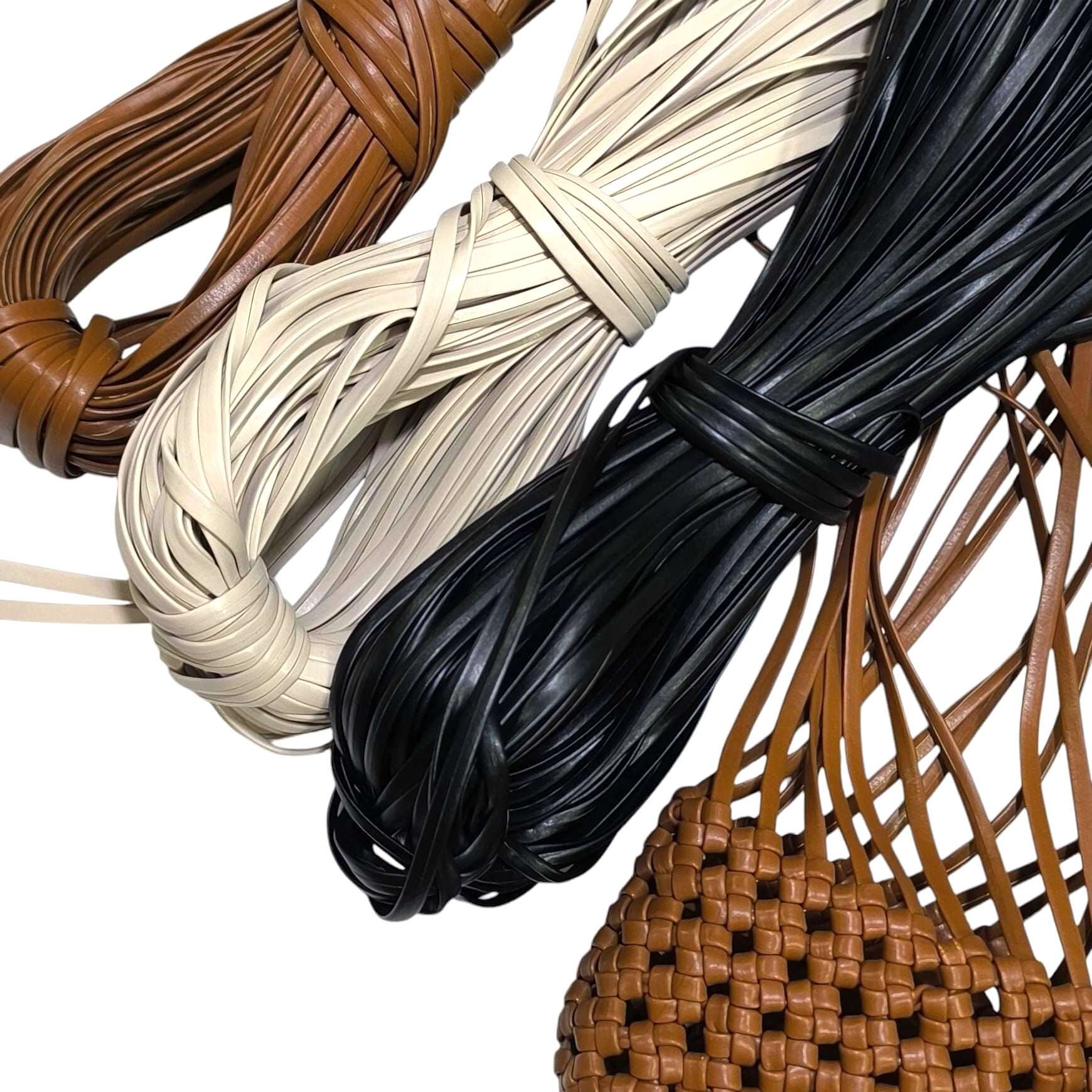 Şerit Suni Deri İpler (5mm)