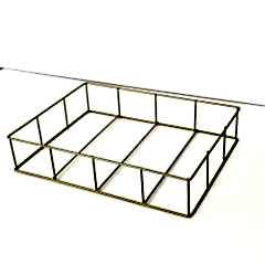 Dikdörtgen  Metal Tepsi İskelet